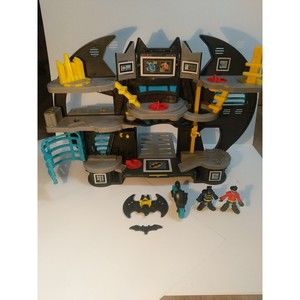 Imaginext DC Comics Super Friends Batcave X7677 Batman Mattel 2013 Fisher Price